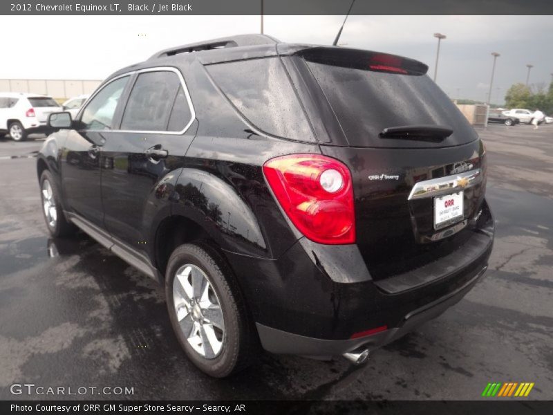 Black / Jet Black 2012 Chevrolet Equinox LT
