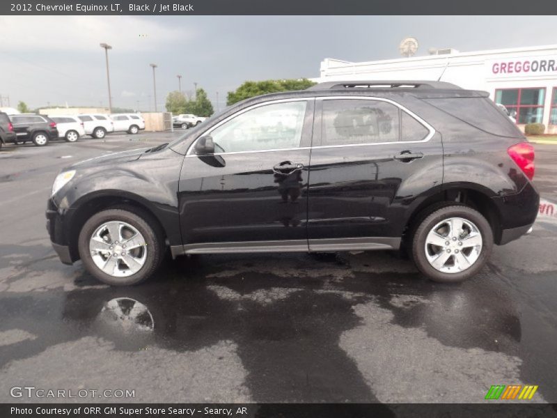 Black / Jet Black 2012 Chevrolet Equinox LT