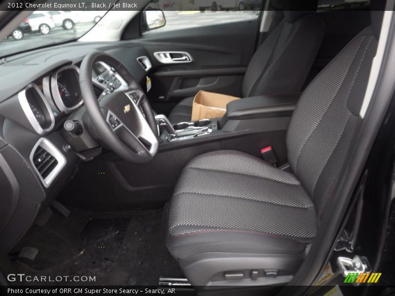 Black / Jet Black 2012 Chevrolet Equinox LT