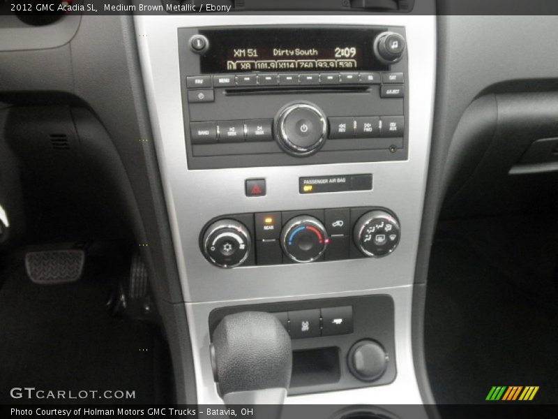 Medium Brown Metallic / Ebony 2012 GMC Acadia SL