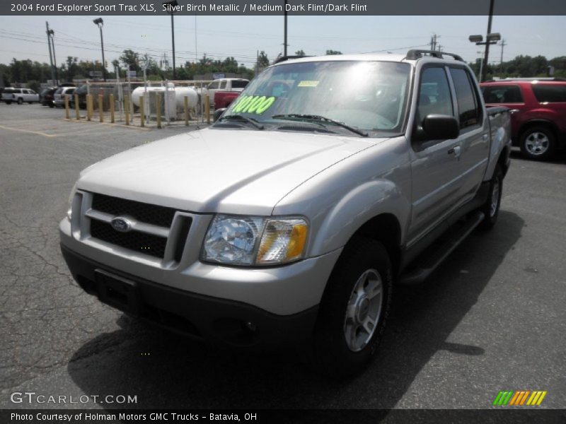 Silver Birch Metallic / Medium Dark Flint/Dark Flint 2004 Ford Explorer Sport Trac XLS