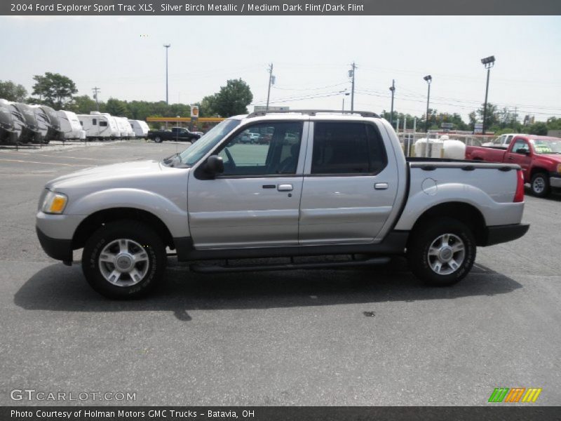 Silver Birch Metallic / Medium Dark Flint/Dark Flint 2004 Ford Explorer Sport Trac XLS