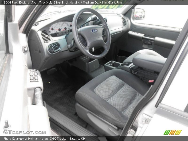 Silver Birch Metallic / Medium Dark Flint/Dark Flint 2004 Ford Explorer Sport Trac XLS