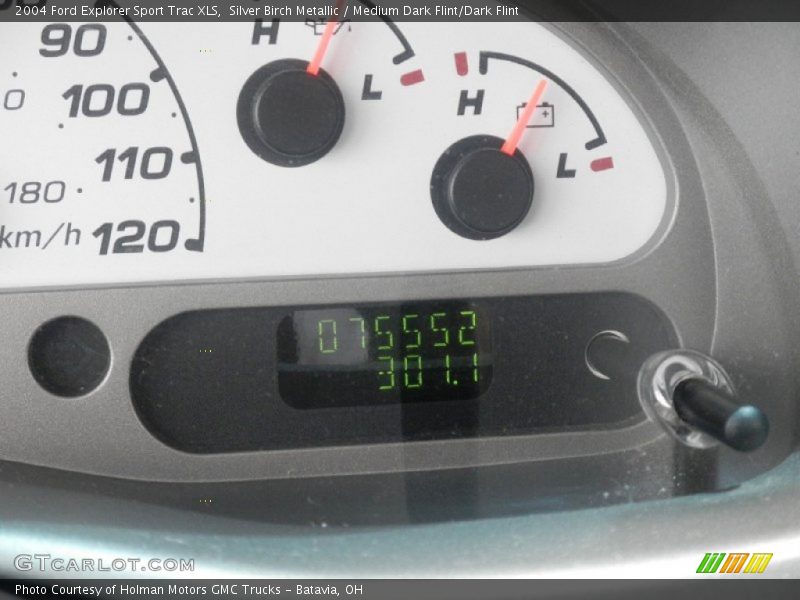 Silver Birch Metallic / Medium Dark Flint/Dark Flint 2004 Ford Explorer Sport Trac XLS