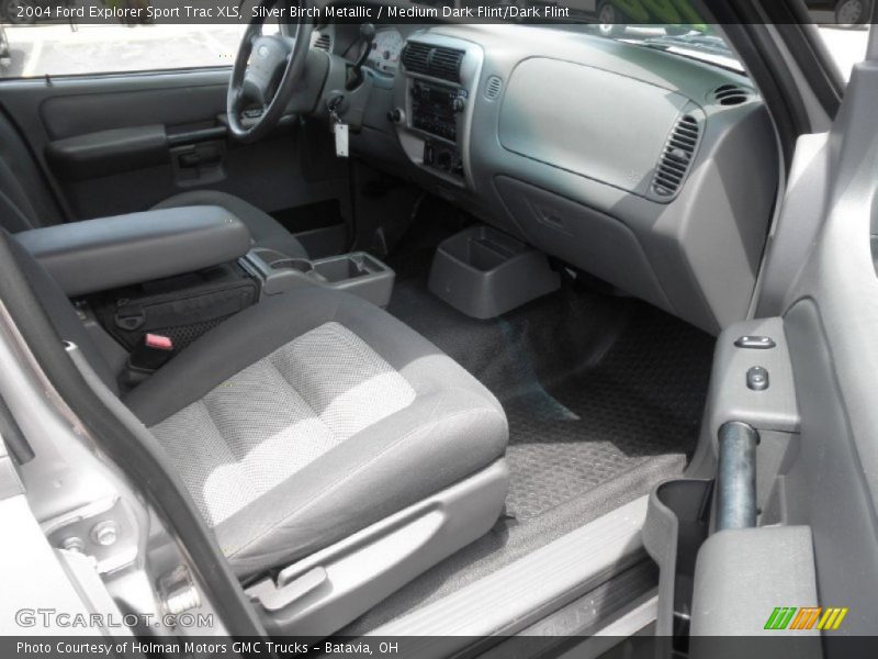 Silver Birch Metallic / Medium Dark Flint/Dark Flint 2004 Ford Explorer Sport Trac XLS