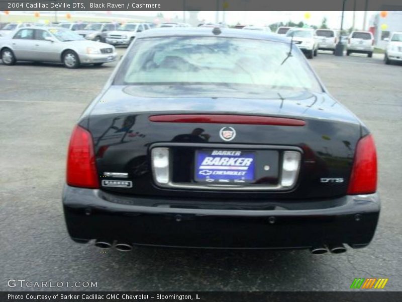 Black Raven / Cashmere 2004 Cadillac DeVille DTS