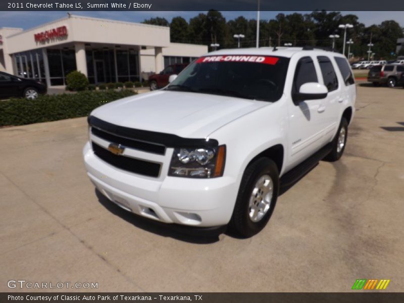 Summit White / Ebony 2011 Chevrolet Tahoe LS