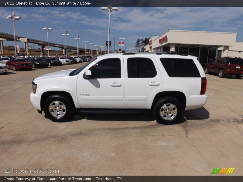 Summit White / Ebony 2011 Chevrolet Tahoe LS