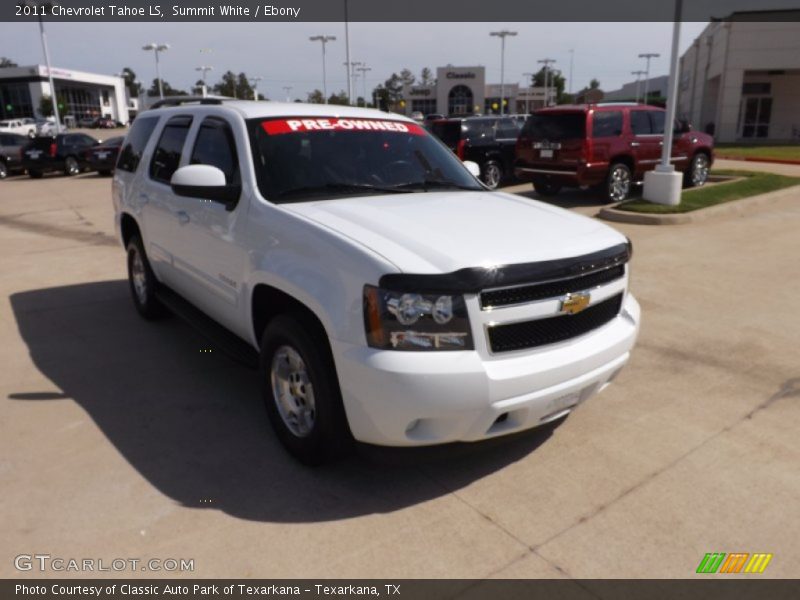 Summit White / Ebony 2011 Chevrolet Tahoe LS