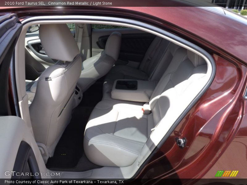 Cinnamon Red Metallic / Light Stone 2010 Ford Taurus SEL