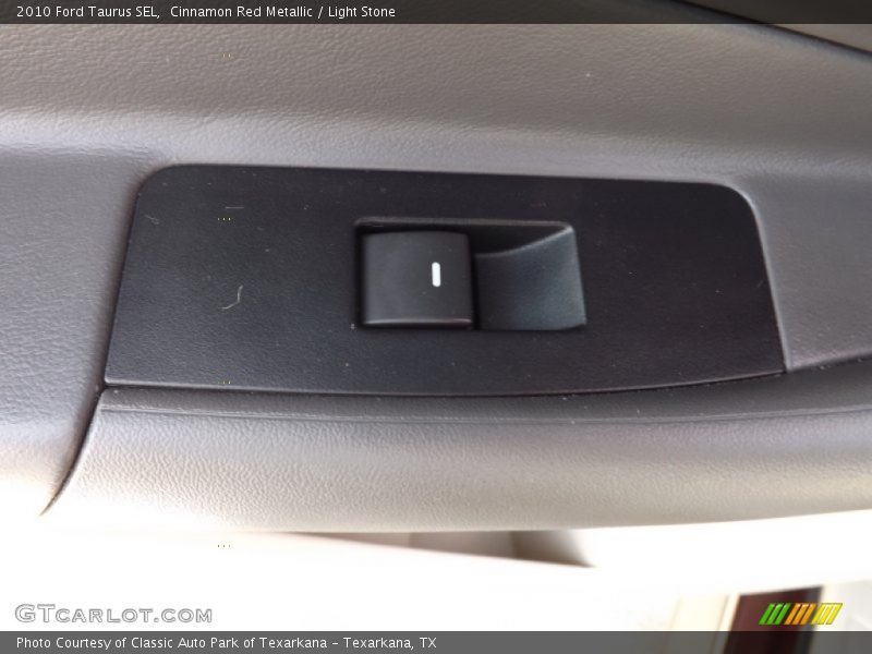 Cinnamon Red Metallic / Light Stone 2010 Ford Taurus SEL
