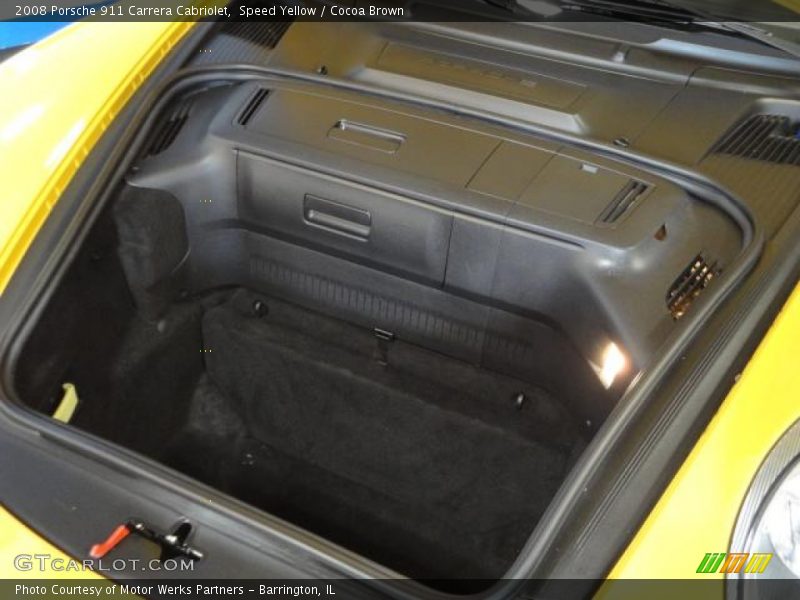  2008 911 Carrera Cabriolet Trunk