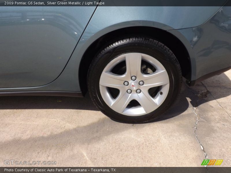 Silver Green Metallic / Light Taupe 2009 Pontiac G6 Sedan