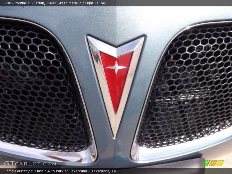 Silver Green Metallic / Light Taupe 2009 Pontiac G6 Sedan
