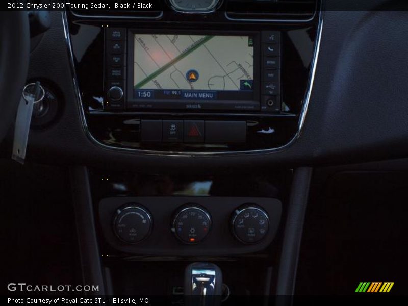 Black / Black 2012 Chrysler 200 Touring Sedan
