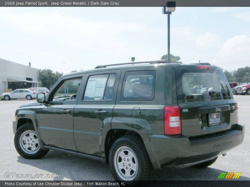 Jeep Green Metallic / Dark Slate Gray 2008 Jeep Patriot Sport