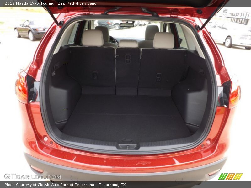Zeal Red Mica / Sand 2013 Mazda CX-5 Touring