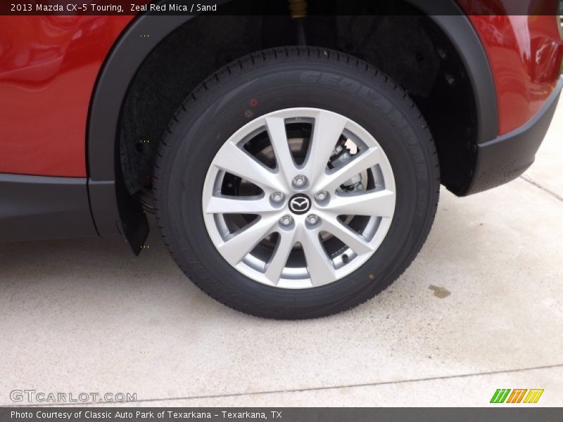 Zeal Red Mica / Sand 2013 Mazda CX-5 Touring