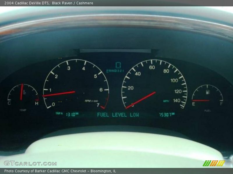 Black Raven / Cashmere 2004 Cadillac DeVille DTS