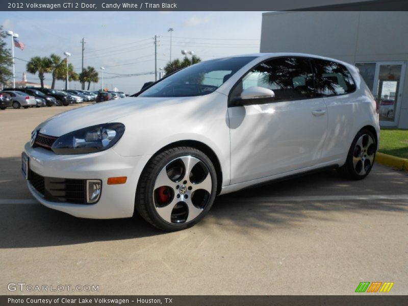 Candy White / Titan Black 2012 Volkswagen GTI 2 Door