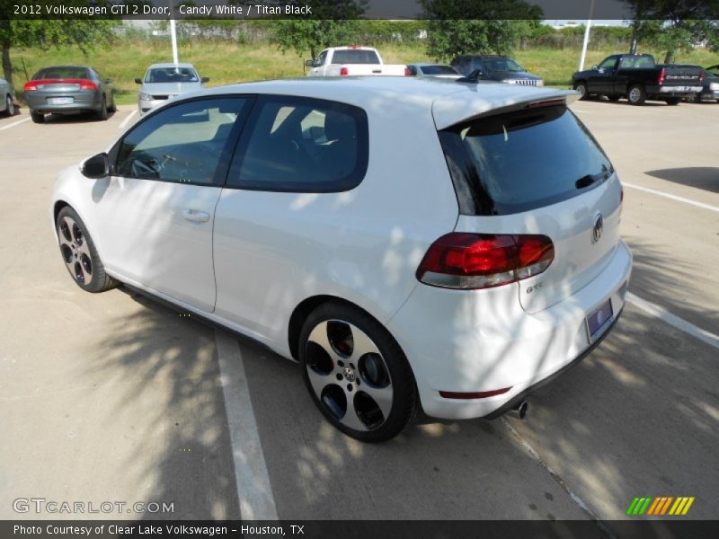 Candy White / Titan Black 2012 Volkswagen GTI 2 Door