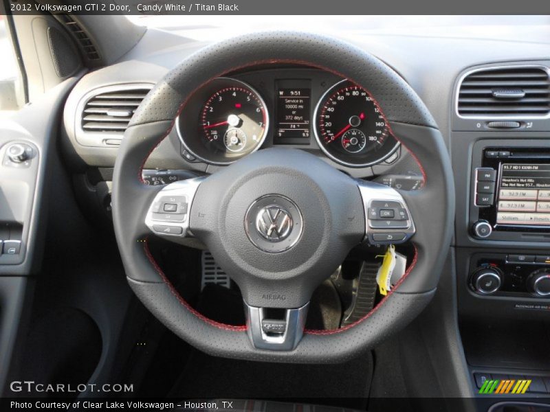 Candy White / Titan Black 2012 Volkswagen GTI 2 Door