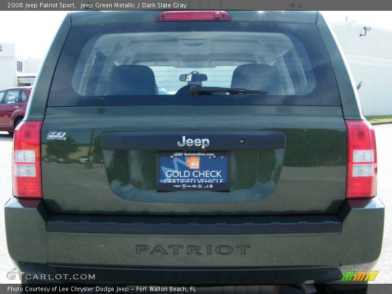 Jeep Green Metallic / Dark Slate Gray 2008 Jeep Patriot Sport