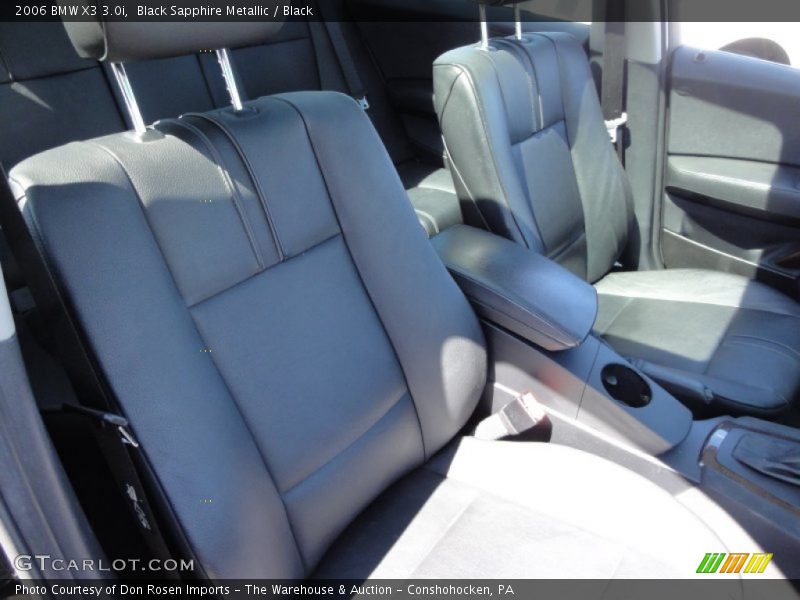 Black Sapphire Metallic / Black 2006 BMW X3 3.0i