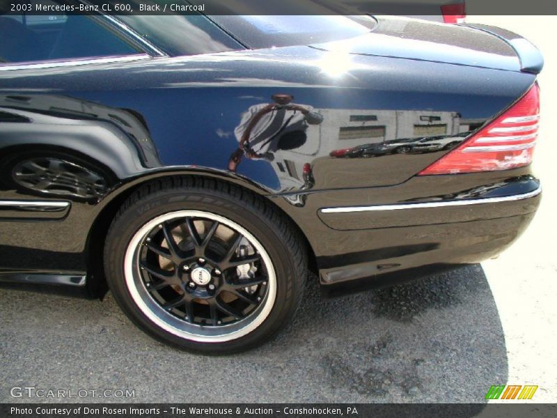 Black / Charcoal 2003 Mercedes-Benz CL 600