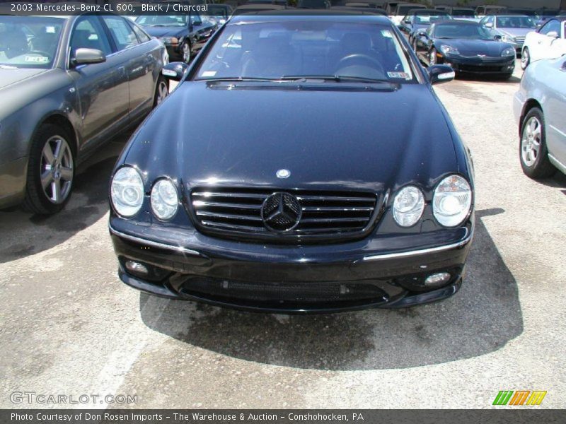 Black / Charcoal 2003 Mercedes-Benz CL 600