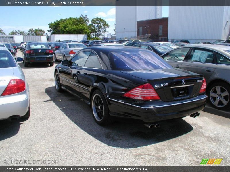Black / Charcoal 2003 Mercedes-Benz CL 600