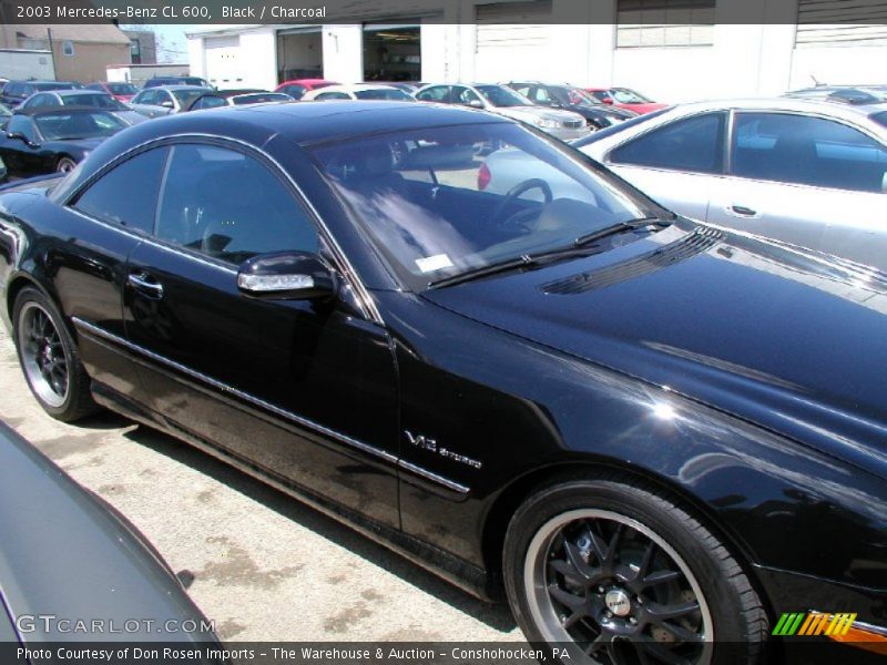 Black / Charcoal 2003 Mercedes-Benz CL 600