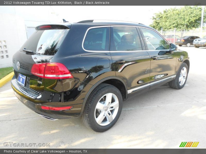 Black / Black Anthracite 2012 Volkswagen Touareg TDI Lux 4XMotion