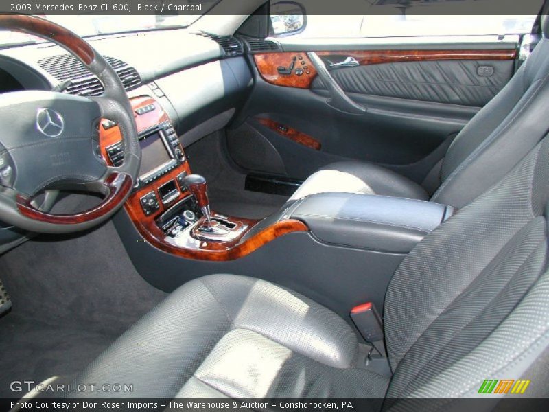 Black / Charcoal 2003 Mercedes-Benz CL 600