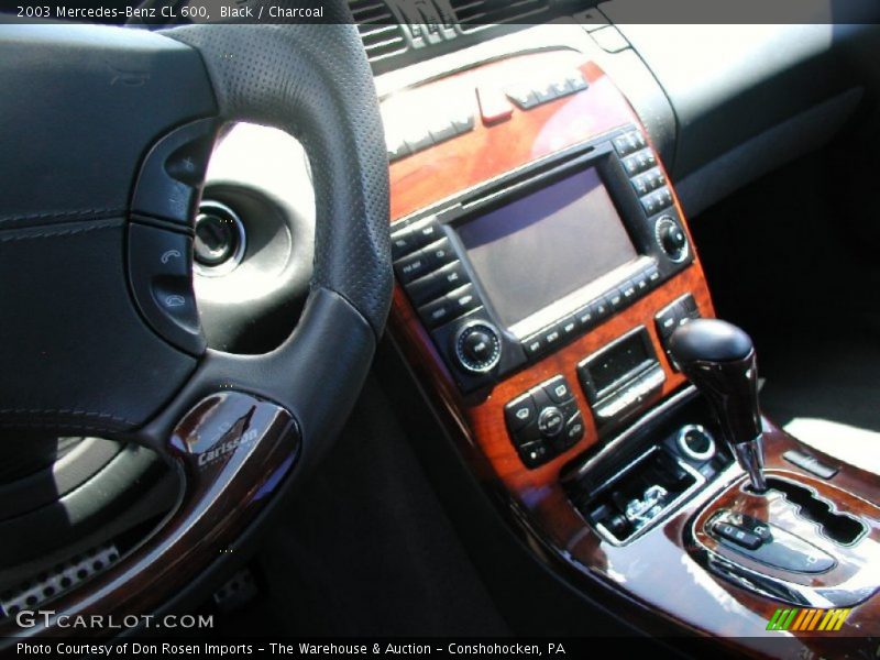 Black / Charcoal 2003 Mercedes-Benz CL 600