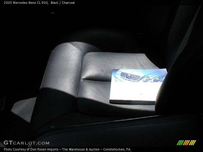 Black / Charcoal 2003 Mercedes-Benz CL 600