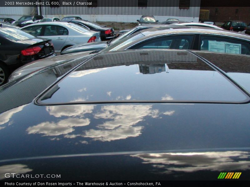 Black / Charcoal 2003 Mercedes-Benz CL 600