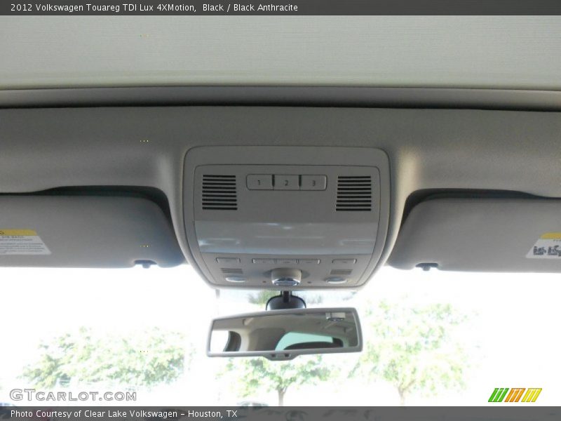 Black / Black Anthracite 2012 Volkswagen Touareg TDI Lux 4XMotion
