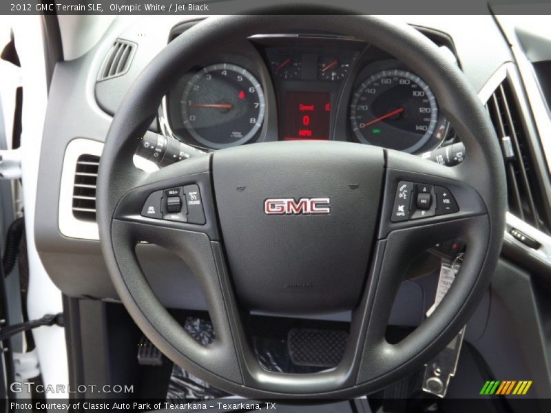 Olympic White / Jet Black 2012 GMC Terrain SLE