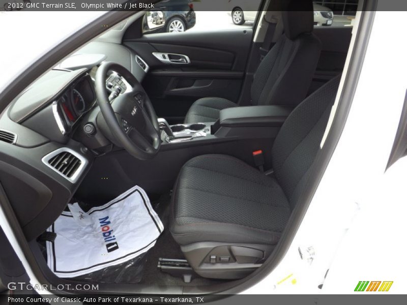 Olympic White / Jet Black 2012 GMC Terrain SLE