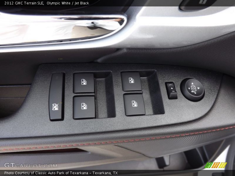 Olympic White / Jet Black 2012 GMC Terrain SLE