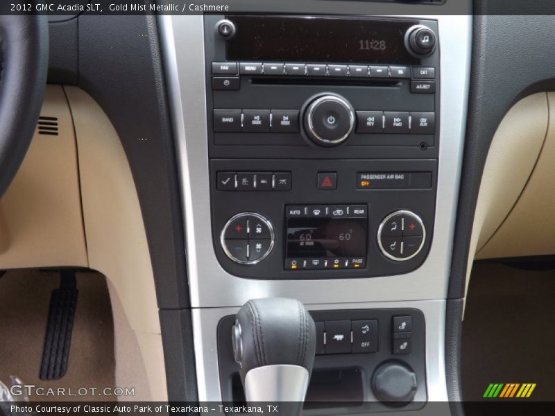 Gold Mist Metallic / Cashmere 2012 GMC Acadia SLT