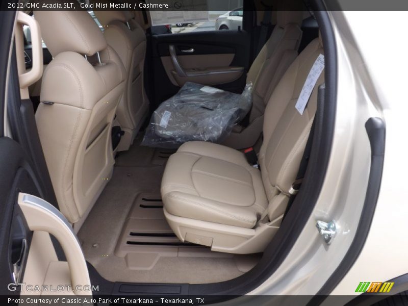 Gold Mist Metallic / Cashmere 2012 GMC Acadia SLT