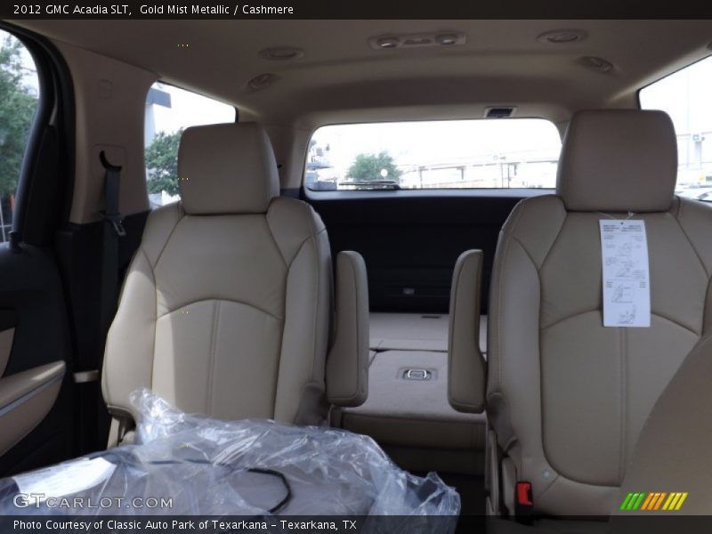 Gold Mist Metallic / Cashmere 2012 GMC Acadia SLT