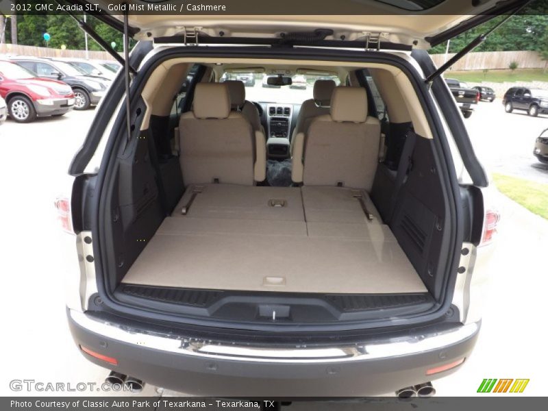 Gold Mist Metallic / Cashmere 2012 GMC Acadia SLT