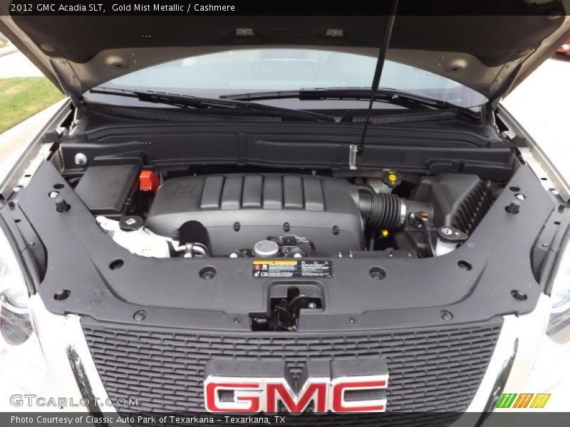 Gold Mist Metallic / Cashmere 2012 GMC Acadia SLT