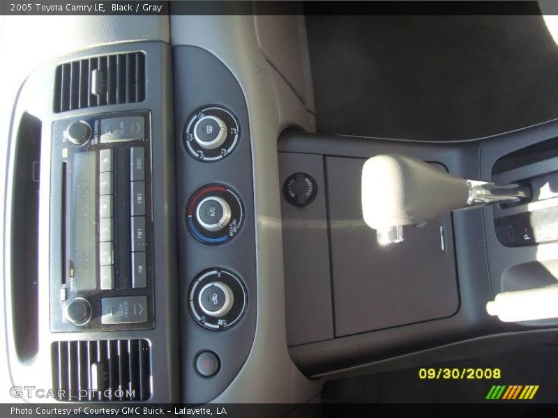 Black / Gray 2005 Toyota Camry LE