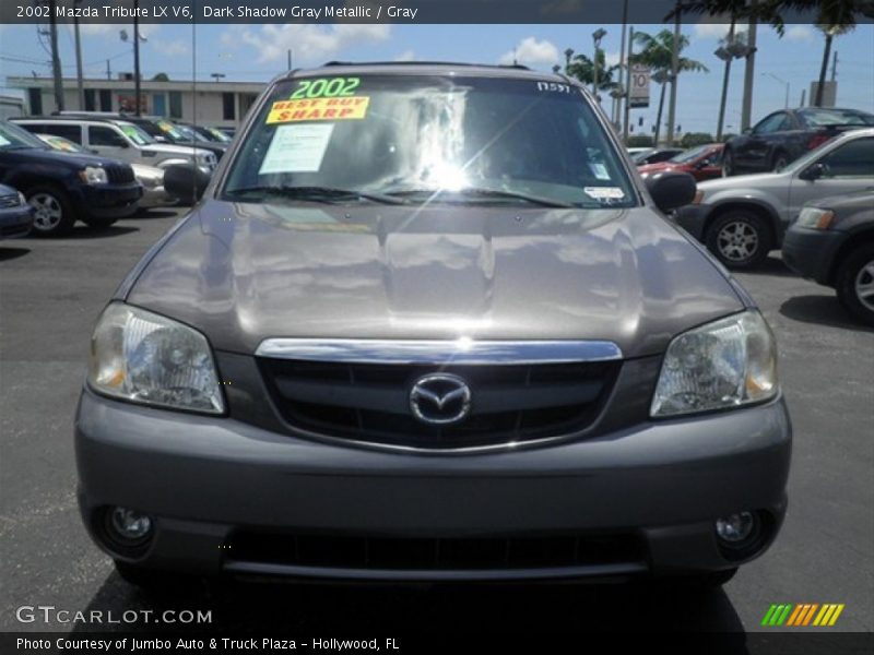 Dark Shadow Gray Metallic / Gray 2002 Mazda Tribute LX V6