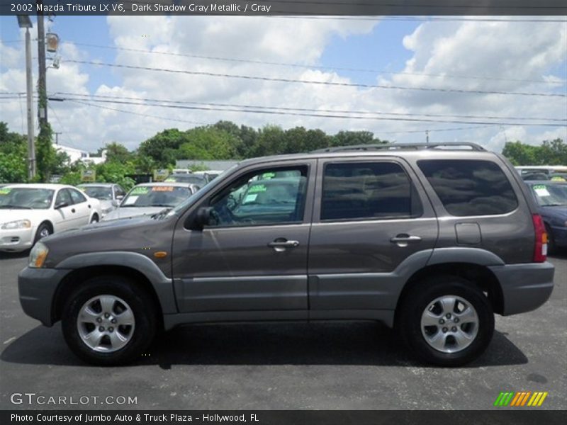 Dark Shadow Gray Metallic / Gray 2002 Mazda Tribute LX V6