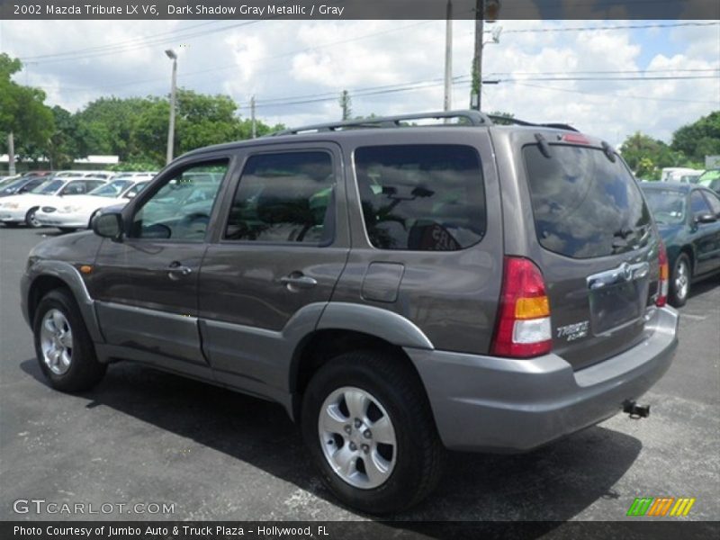 Dark Shadow Gray Metallic / Gray 2002 Mazda Tribute LX V6